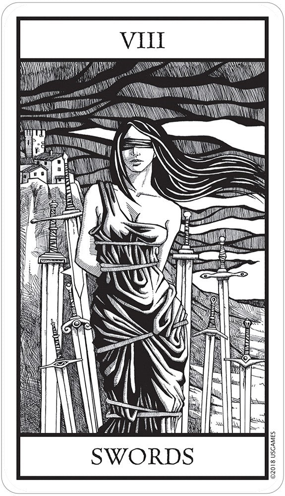Bianco Nero Tarot Deck - Tarot Room Store