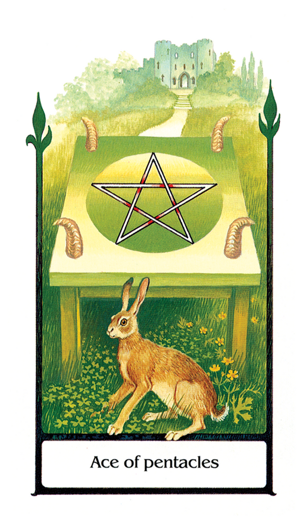 Ace of Pentacles card