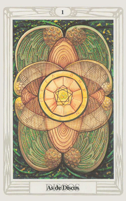 Ace of Pentacles, As de oro