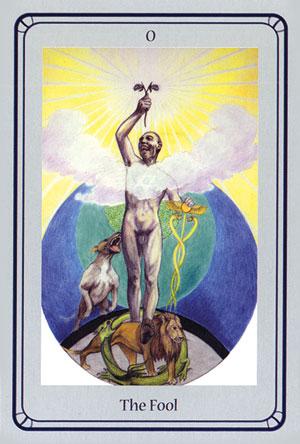 The Fool via card
